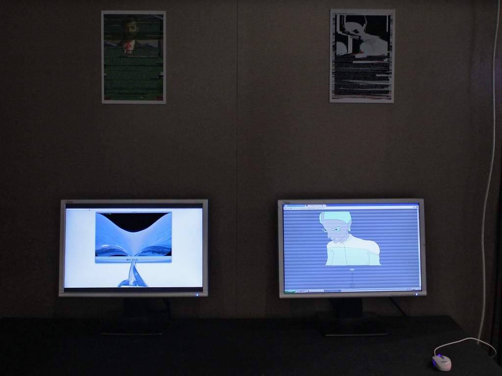 Jon Satrom - QTzrk (2011) http://Jonsatrom.com/ & Videogramo - olympic Games (2010) http://www.videogramo.8bitpeoples.com